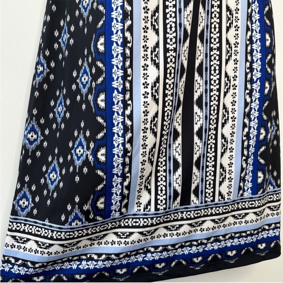 INC INTERNATIONAL CONCEPTS Blue Black White
Boho Halter Shift Dress Size Small - Picture 4 of 7